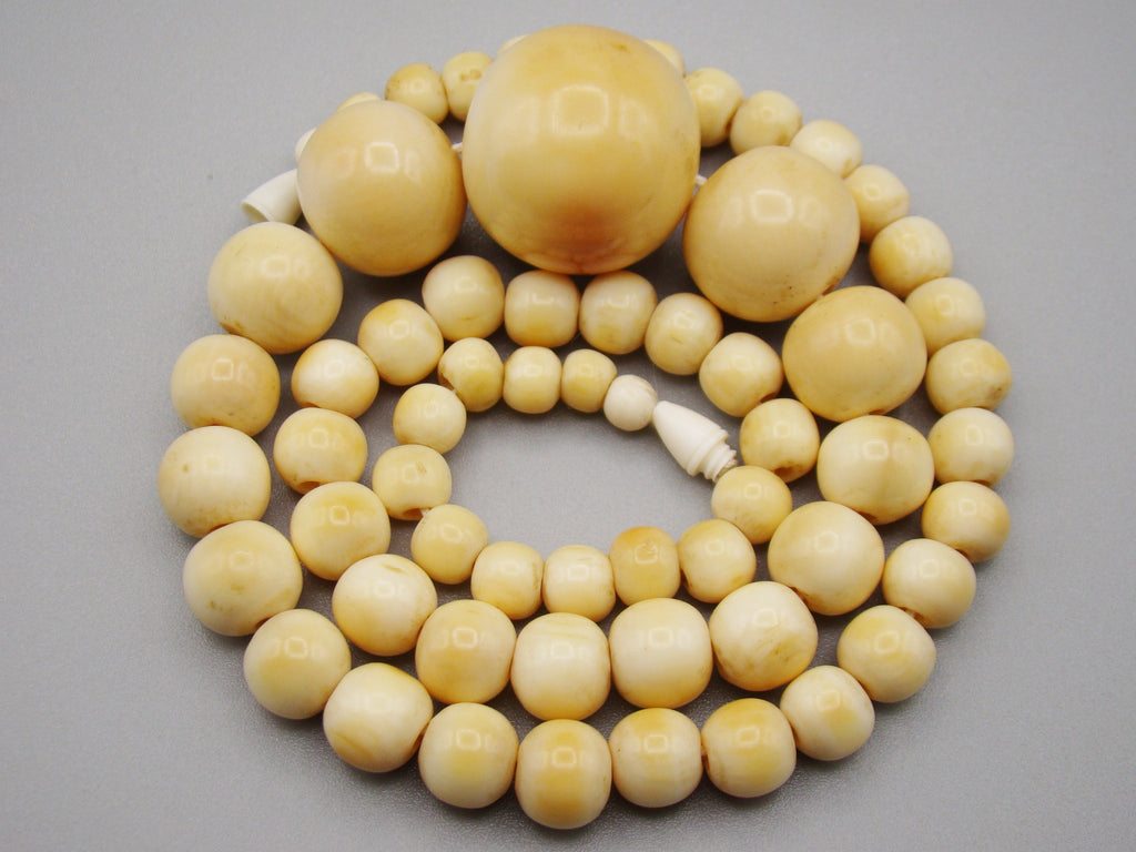 Antique Ivory, Natural Ivory, Ivory Necklace, Mediterranean Ivory, handcarved Ivory, Asien Ivory, Elephant Ivory, Ivory Chain
