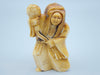 Antique Natural Elephant Ivory Figur - Handcarved - Netsuke Signed - Japan - Kingdom of Antique Arts