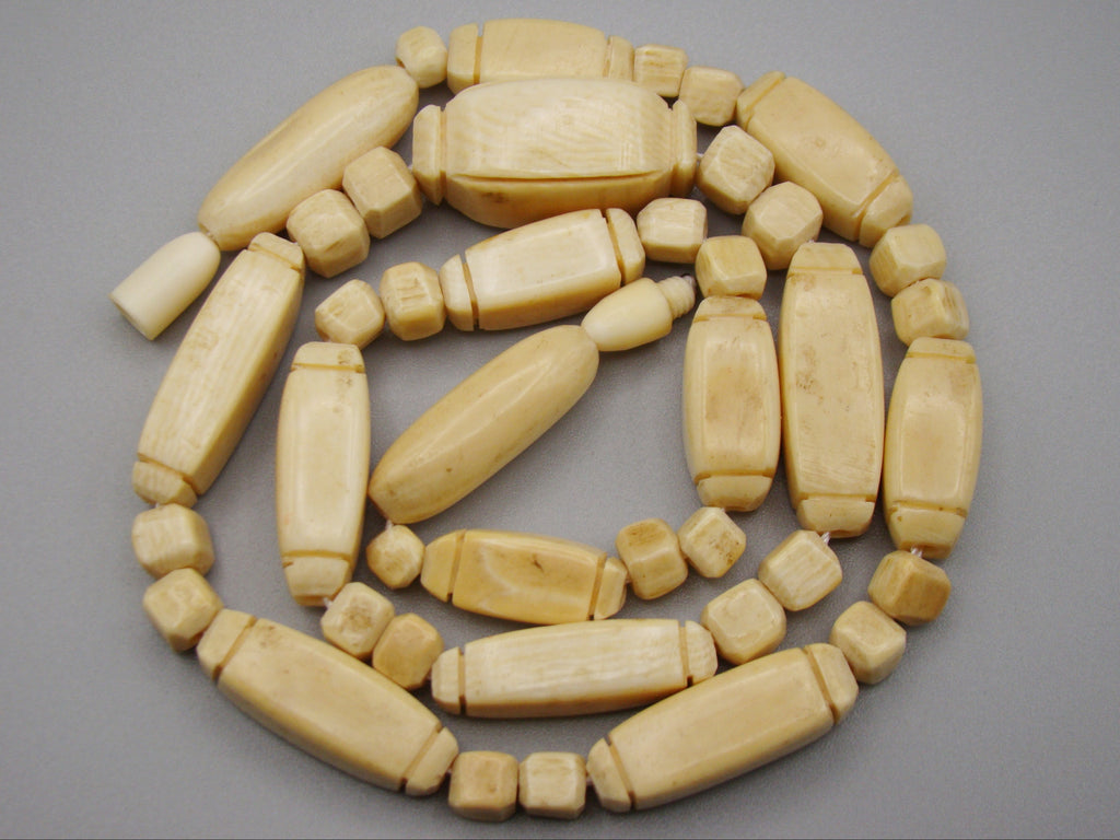 Antique Ivory, Natural Ivory, Ivory Necklace, Mediterranean Ivory, handcarved Ivory, Asien Ivory, Elephant Ivory, Ivory Chain