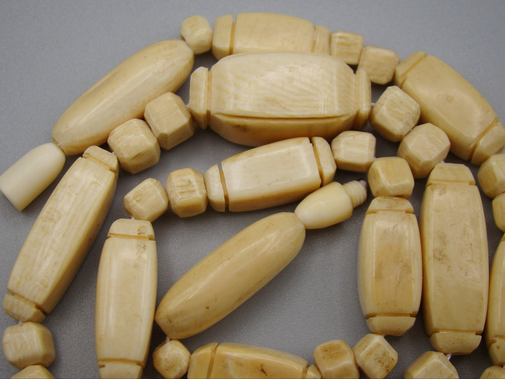 Antique Ivory, Natural Ivory, Ivory Necklace, Mediterranean Ivory, handcarved Ivory, Asien Ivory, Elephant Ivory, Ivory Chain