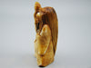 Antique Natural Elephant Ivory Figur - Handcarved - Netsuke Signed - Japan - Kingdom of Antique Arts