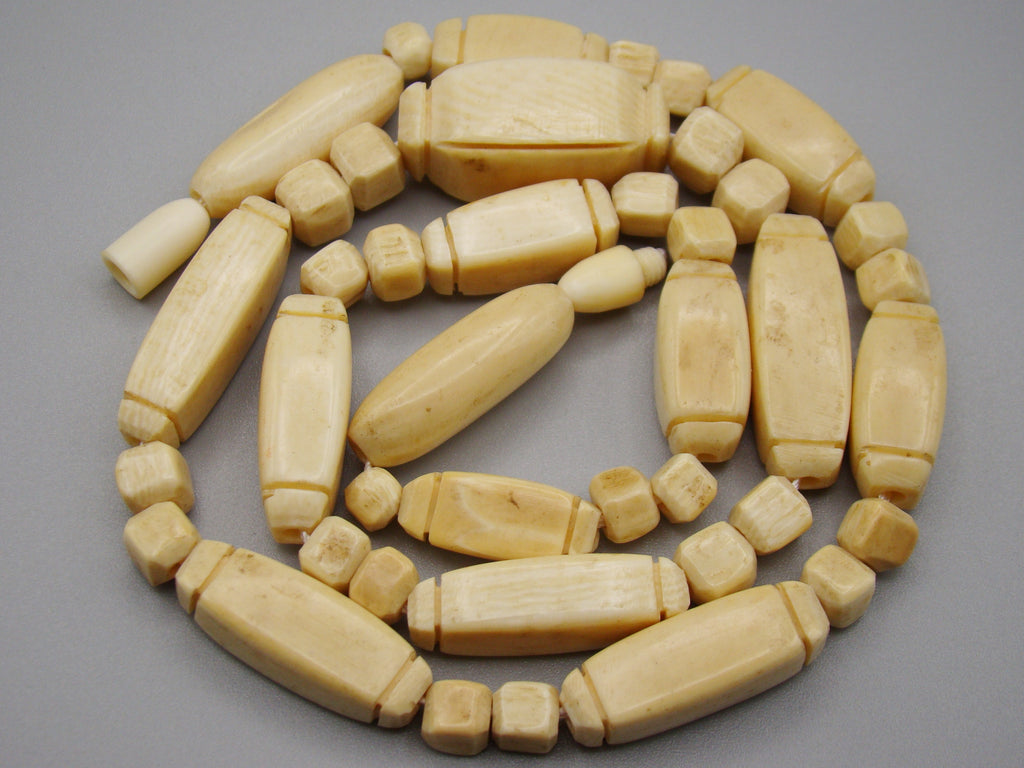 Antique Ivory, Natural Ivory, Ivory Necklace, Mediterranean Ivory, handcarved Ivory, Asien Ivory, Elephant Ivory, Ivory Chain