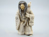 Antique Natural Elephant Ivory Figur - Handcarved - Netsuke Signed - Japan - Kingdom of Antique Arts