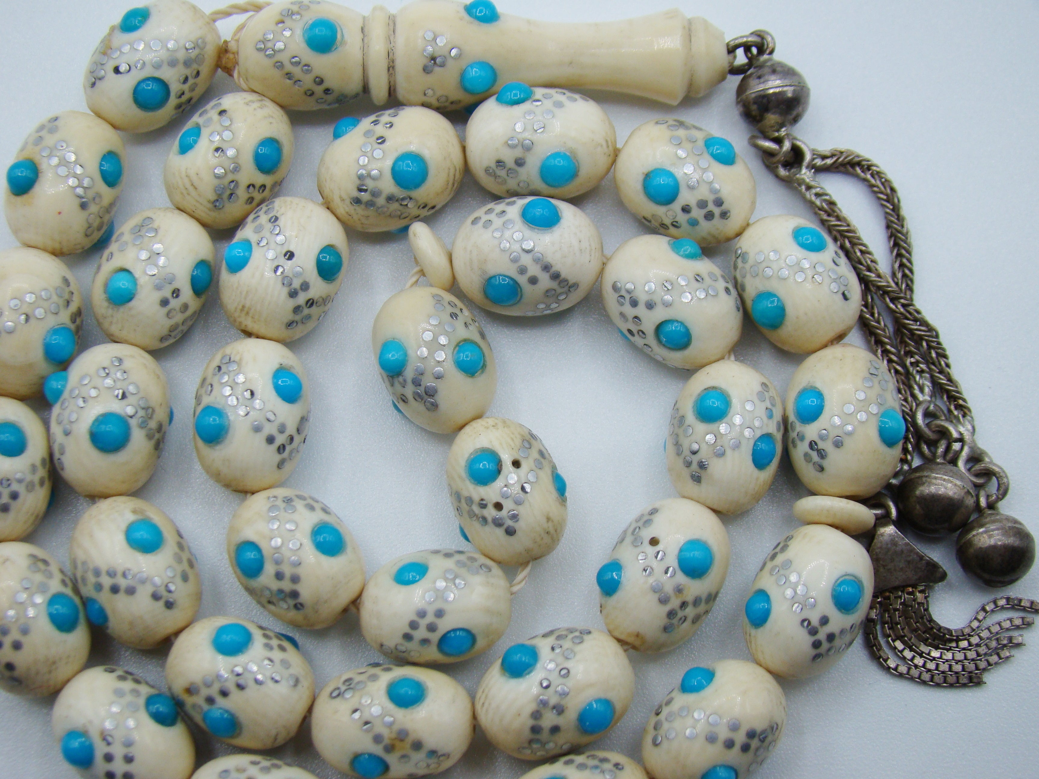 Antique Natural Elephant Ivory Rosary - Kingdom of Antique Arts