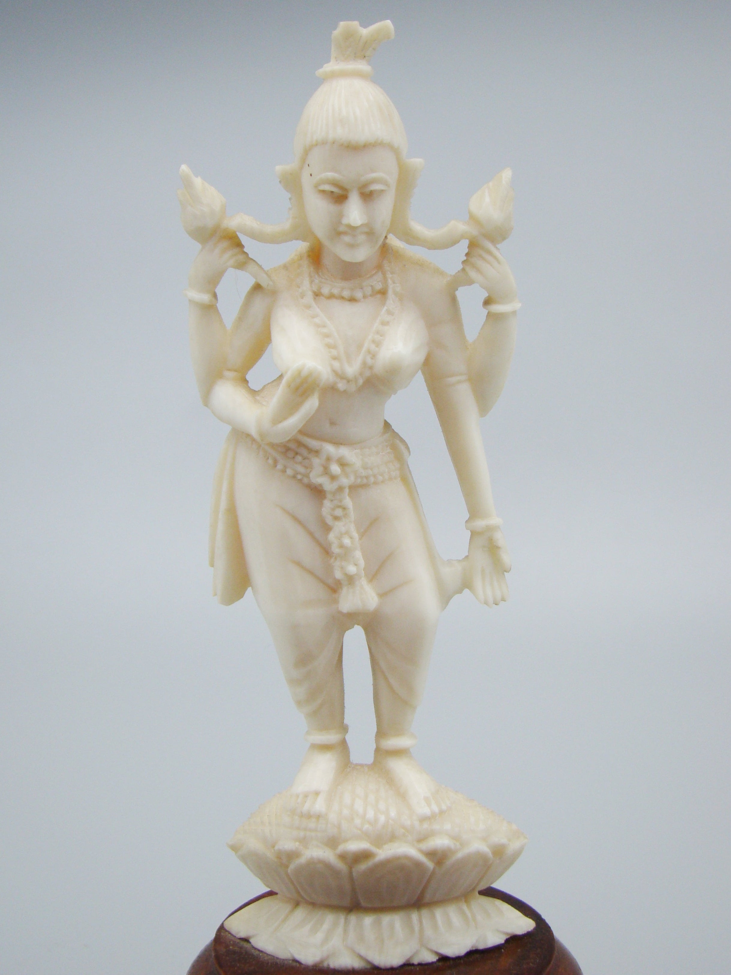 Antique Ivory, Natural Ivory, Ivory Figurine, Mediterranean Ivory, handcarved Ivory, Asien Ivory, Elephant Ivory