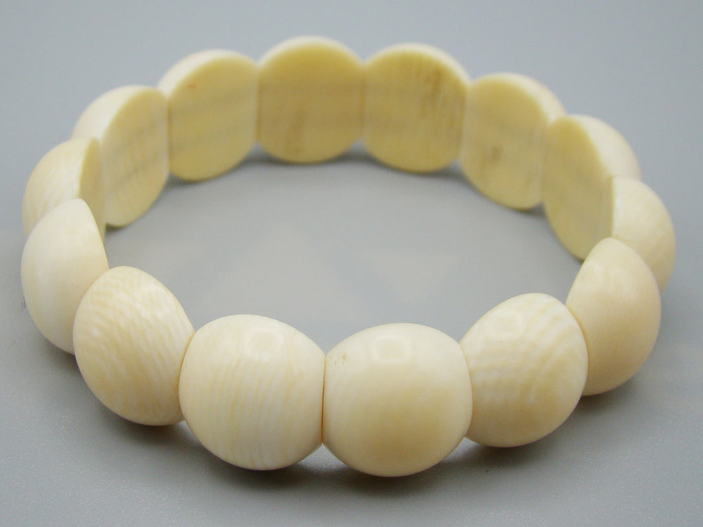 Antique Ivory, Natural Ivory, Ivory Bracelet, Mediterranean Ivory, handcarved Ivory, Asien Ivory, Elephant Ivory