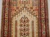 Close-up Detail – Antique Oriental Silk Wall Carpet, Pure Silk on Cotton, Hand-Knotted | Kingdom of Antique Arts