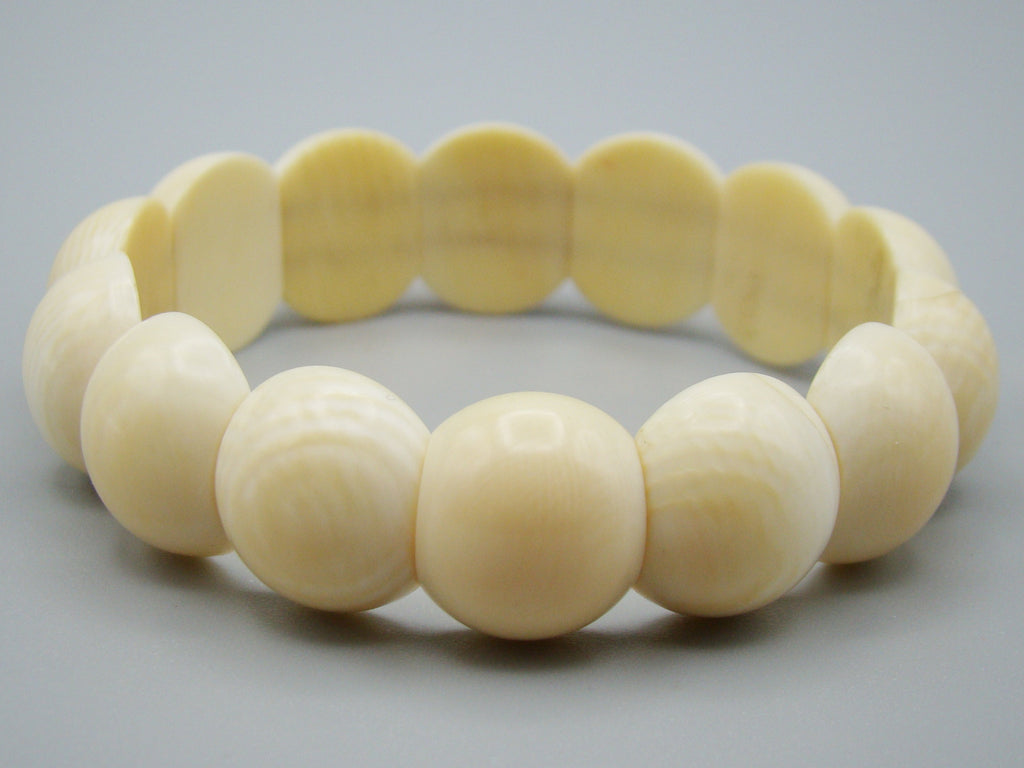 Antique Ivory, Natural Ivory, Ivory Bracelet, Mediterranean Ivory, handcarved Ivory, Asien Ivory, Elephant Ivory