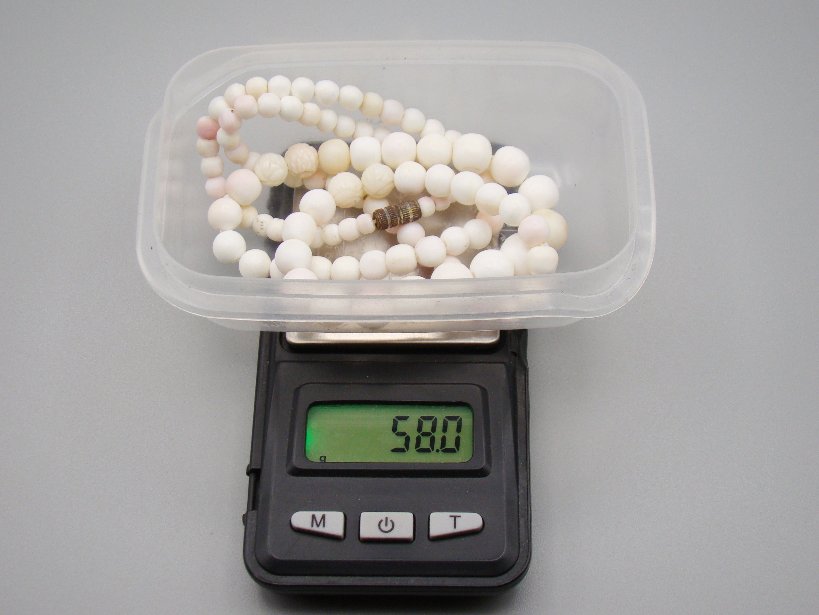 antique coral, natural coral, undyed coral, White angel skin coral, Italian coral, pacific coral, Sardinian Coral, sea coral, Mediterranean coral, Mediterranean Rosary, Mediterranean angel skin Rosary, White coral Rosary, handcarved coral, Sterling silver tassel, مسبحة, Masbaha, Muslim prayer beads حبيت الدورة ,