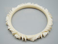 Antique Ivory, Natural Ivory, Ivory Bracelet, Mediterranean Ivory, handcarved Ivory, Asien Ivory, Elephant Ivory