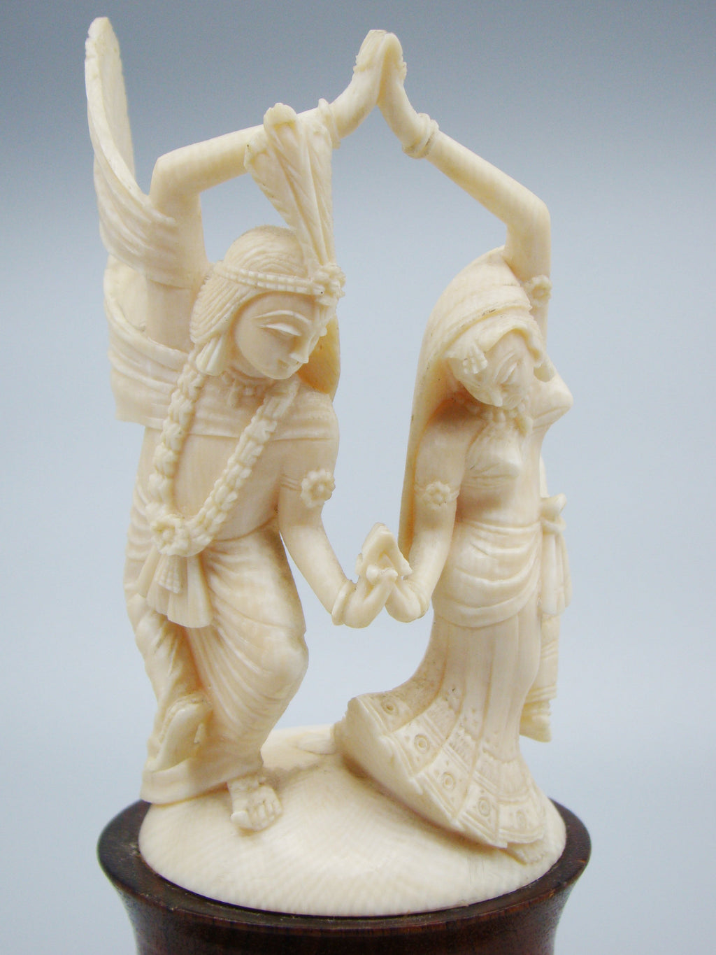 Antique Ivory, Natural Ivory, Ivory Figurine, Mediterranean Ivory, handcarved Ivory, Asien Ivory, Elephant Ivory