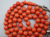 Antique Natural Undyed Mediterranean Dark Red Rosary - Kingdom of Antique Arts