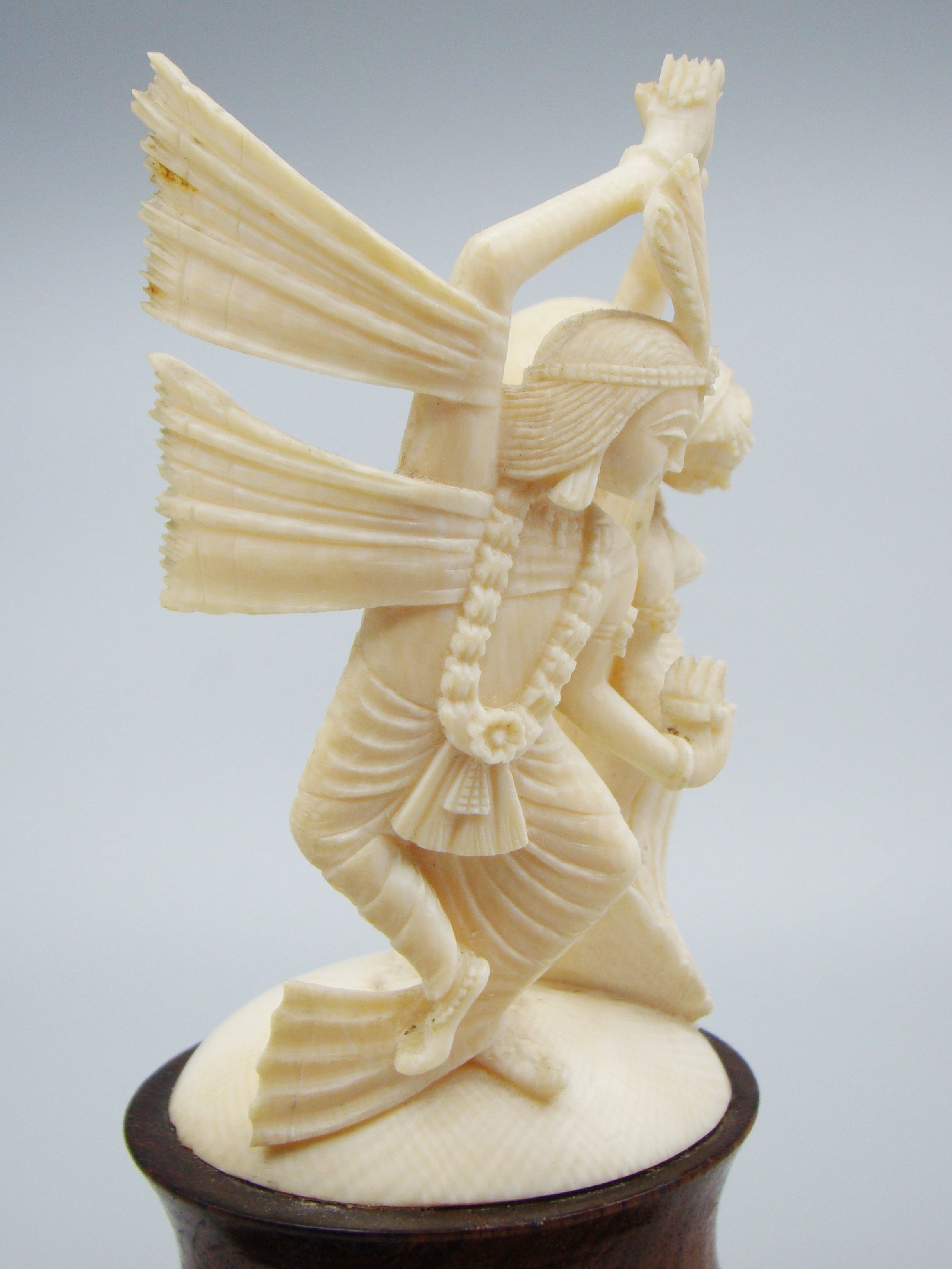 Antique Ivory, Natural Ivory, Ivory Figurine, Mediterranean Ivory, handcarved Ivory, Asien Ivory, Elephant Ivory