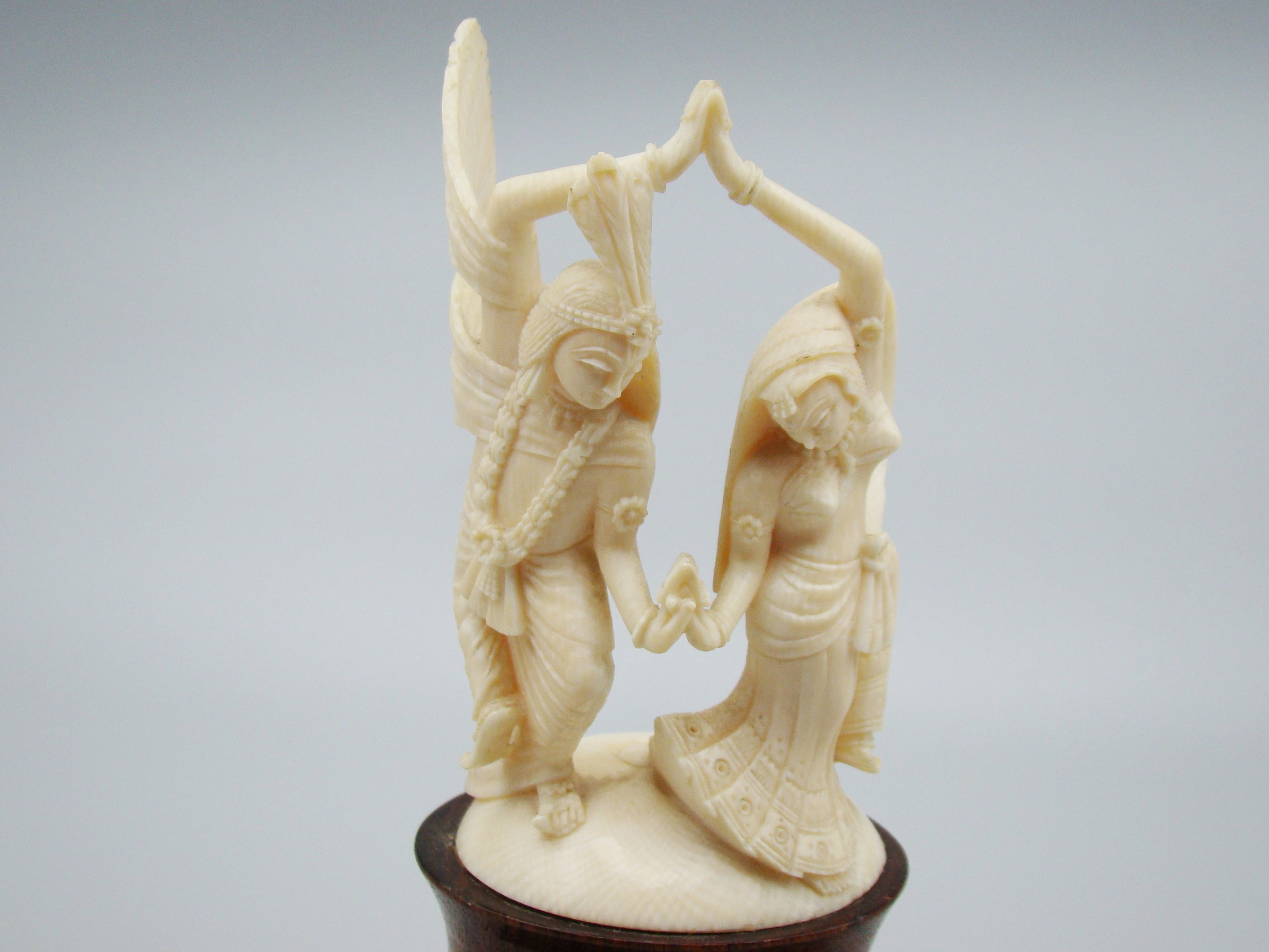 Antique Ivory, Natural Ivory, Ivory Figurine, Mediterranean Ivory, handcarved Ivory, Asien Ivory, Elephant Ivory