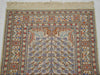 Antique Oriental Silk Wall Carpet – Full View, 75×40 cm with Tassels | Kingdom of Antique Arts