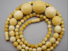 Antique Natural Elephant Ivory Necklace - Kingdom of Antique Arts