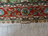 Detail Shot – Antique Hereke Ozipek Silk Carpet, Fine Hand-Knotted Weave, Master Weaver Signature | Kingdom of Antique Arts