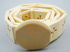 Antique Natural Elephant Ivory Belt - Handcarved - Collection Piece - Kingdom of Antique Arts