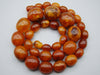 Antique Baltic egg yolk Natural Amber Necklace - Kingdom of Antique Arts