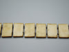 Antique Natural Bone Bracelet with Enamel - Collection Piece - Kingdom of Antique Arts