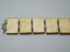 Antique Natural Bone Bracelet with Enamel - Collection Piece - Kingdom of Antique Arts