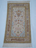 Tassels Detail – Antique Turkish Hereke Silk Wall Carpet, 120×63 cm with Tassels, Perfect Condition | Kingdom of Antique Arts