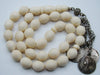 Antique Natural Elephant Ivory Rosary - Kingdom of Antique Arts