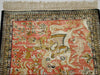 Antique Persian Qom Silk Carpet – Rare Warrior Battle Scene, Hand-Knotted Wall Tapestry | Kingdom of Antique Arts