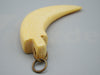 Antique Natural Elephant Ivory Pendant - Kingdom of Antique Arts
