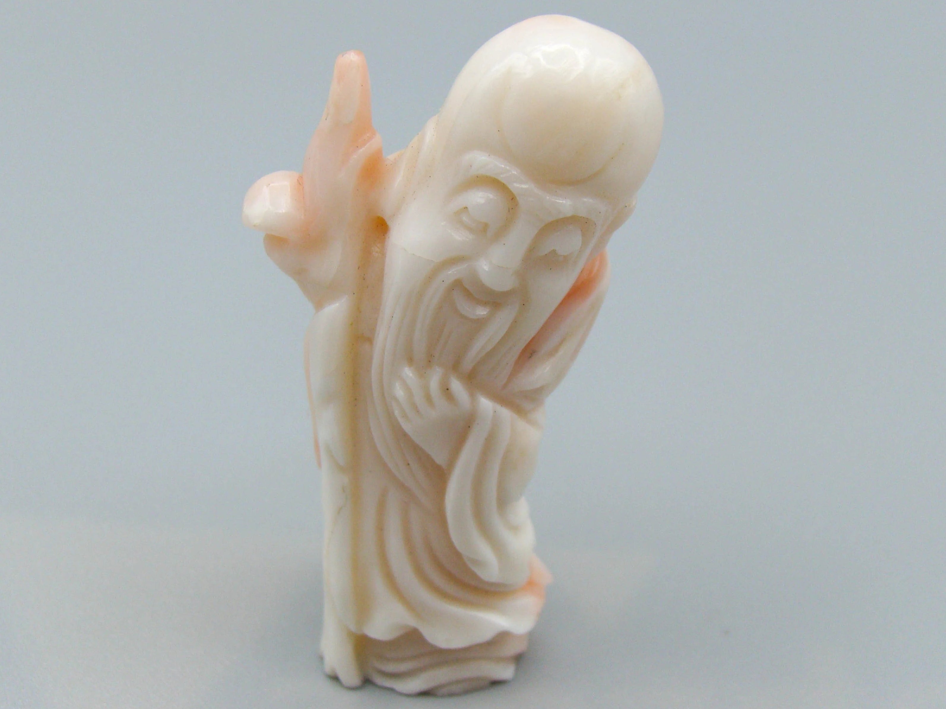 antique coral, natural coral, undyed coral, white Angel skin coral, Italian coral, pacific coral, Sardinian Coral, sea coral, Mediterranean coral, Mediterranean Figurine, Mediterranean white angel skin, Mediterranean sculpture, coral sculpture, coral figurine, Asien coral, Asien figurine, handcarved coral