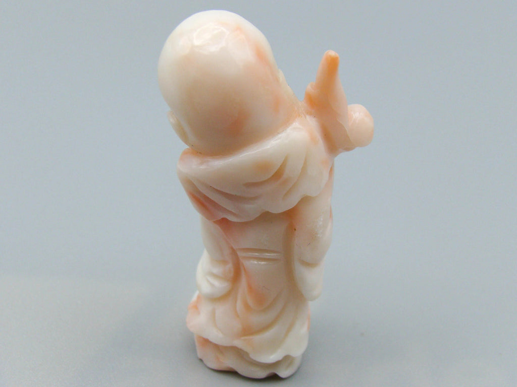 antique coral, natural coral, undyed coral, white Angel skin coral, Italian coral, pacific coral, Sardinian Coral, sea coral, Mediterranean coral, Mediterranean Figurine, Mediterranean white angel skin, Mediterranean sculpture, coral sculpture, coral figurine, Asien coral, Asien figurine, handcarved coral