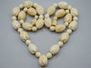 Antique Natural Elephant Ivory Necklace / Earrings / Set - Kingdom of Antique Arts