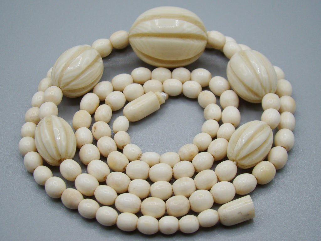 Antique Ivory, Natural Ivory, Ivory Necklace, Mediterranean Ivory, handcarved Ivory, Asien Ivory, Elephant Ivory, Ivory Chain