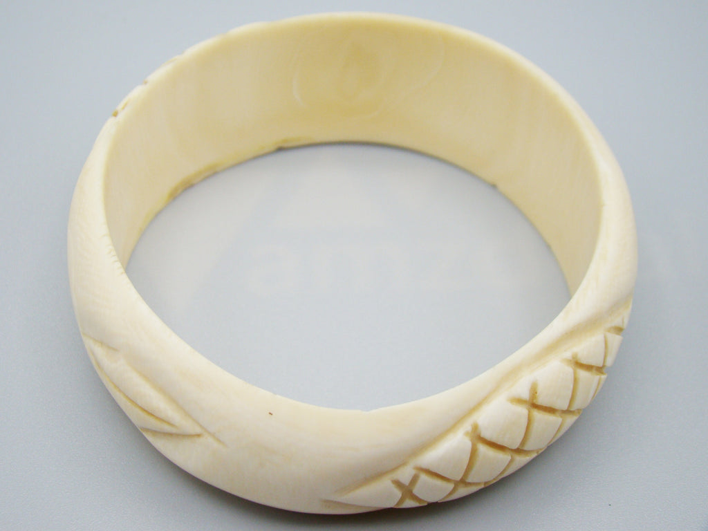 Antique Ivory, Natural Ivory, Ivory Bracelet, Mediterranean Ivory, handcarved Ivory, Asien Ivory, Elephant Ivory