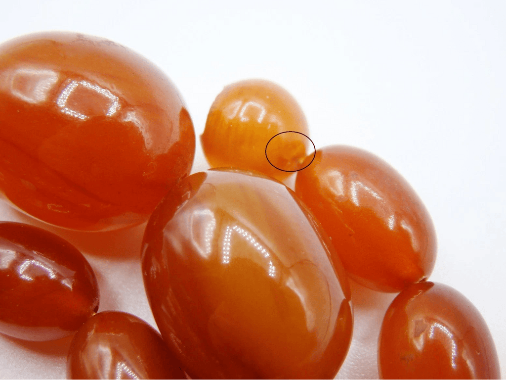 Antique Beautiful Bakelite Amber Necklace - Kingdom of Antique Arts