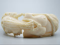 Antique Ivory, Natural Ivory, Ivory Bracelet, Mediterranean Ivory, handcarved Ivory, Asien Ivory, Elephant Ivory