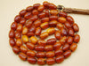 Antique Baltic egg yolk Natural Amber Rosary beads - Kingdom of Antique Arts
