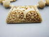 Antique Natural Bone Necklace with Pendant - Kingdom of Antique Arts