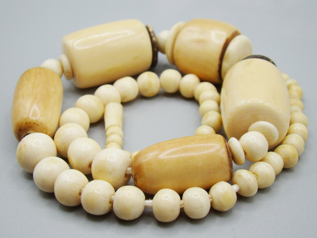 Antique Ivory, Natural Ivory, Ivory Necklace, Mediterranean Ivory, handcarved Ivory, Asien Ivory, Elephant Ivory, Ivory Chain