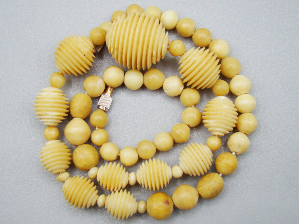 Antique Ivory, Natural Ivory, Ivory Necklace, Mediterranean Ivory, handcarved Ivory, Asien Ivory, Elephant Ivory, Ivory Chain