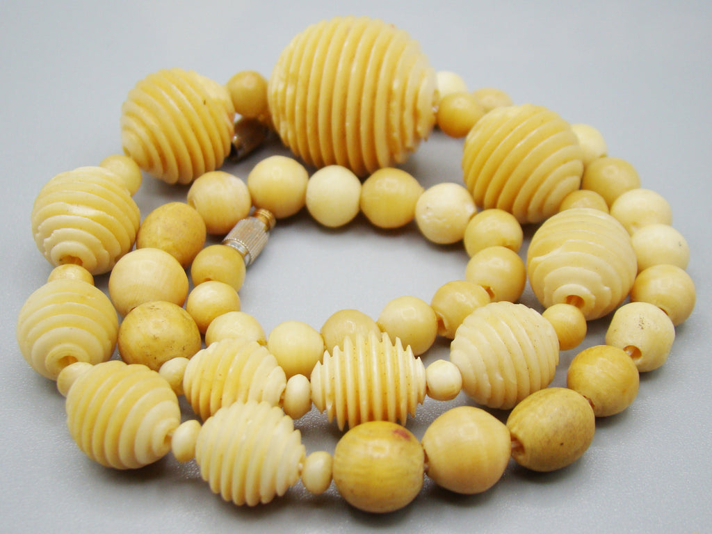 Antique Ivory, Natural Ivory, Ivory Necklace, Mediterranean Ivory, handcarved Ivory, Asien Ivory, Elephant Ivory, Ivory Chain