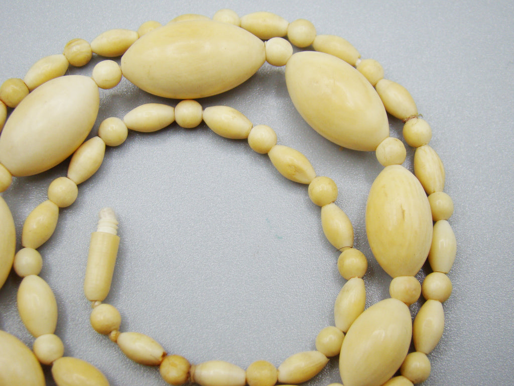 Antique Ivory, Natural Ivory, Ivory Necklace, Mediterranean Ivory, handcarved Ivory, Asien Ivory, Elephant Ivory, Ivory Chain