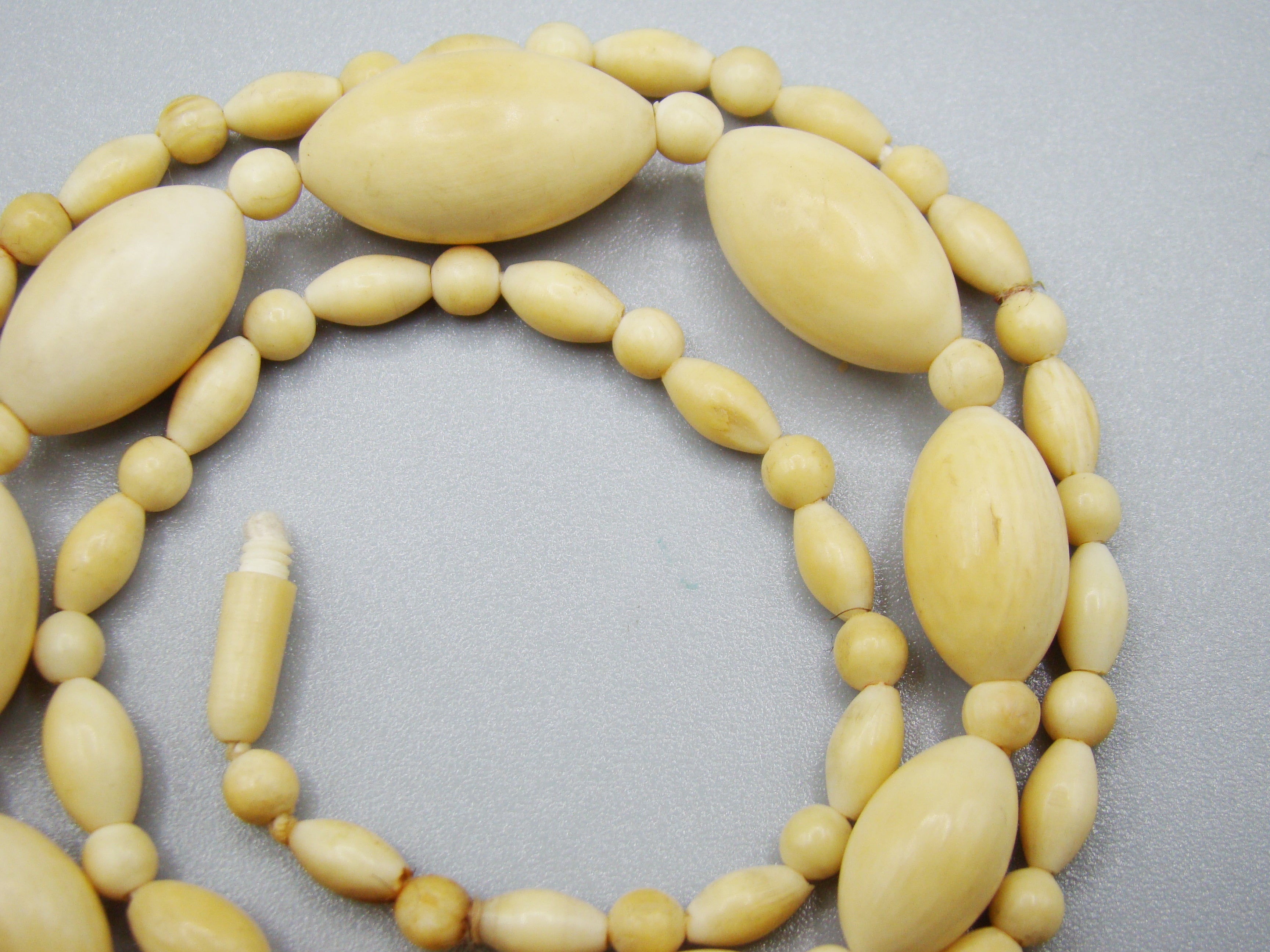 Antique Ivory, Natural Ivory, Ivory Necklace, Mediterranean Ivory, handcarved Ivory, Asien Ivory, Elephant Ivory, Ivory Chain