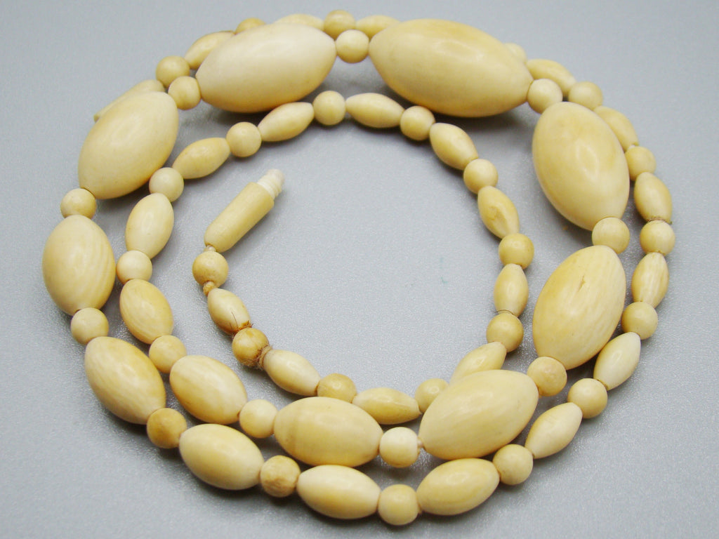 Antique Ivory, Natural Ivory, Ivory Necklace, Mediterranean Ivory, handcarved Ivory, Asien Ivory, Elephant Ivory, Ivory Chain