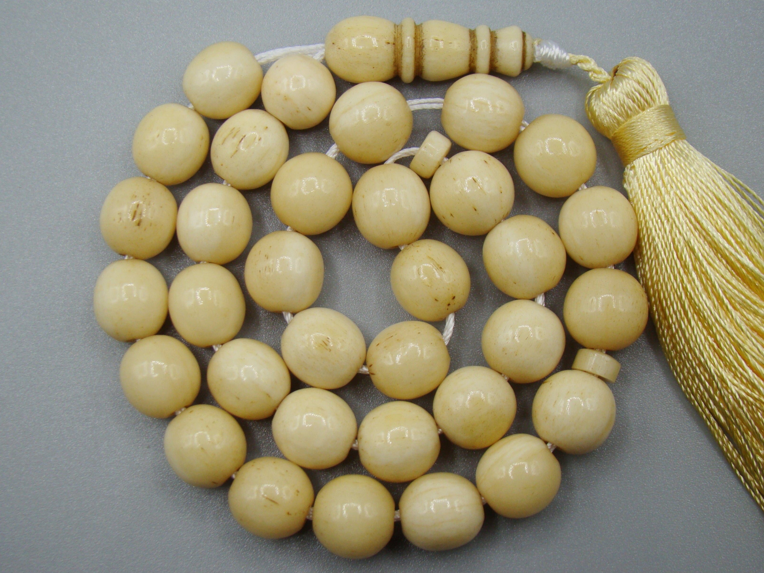 Antique Bone, Natural Bone, Animal bone, Bone necklace, Mediterranean bone, handcarved bone, Asien bone