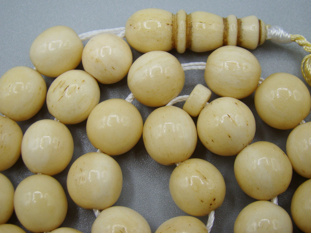 Antique Bone, Natural Bone, Animal bone, Bone necklace, Mediterranean bone, handcarved bone, Asien bone