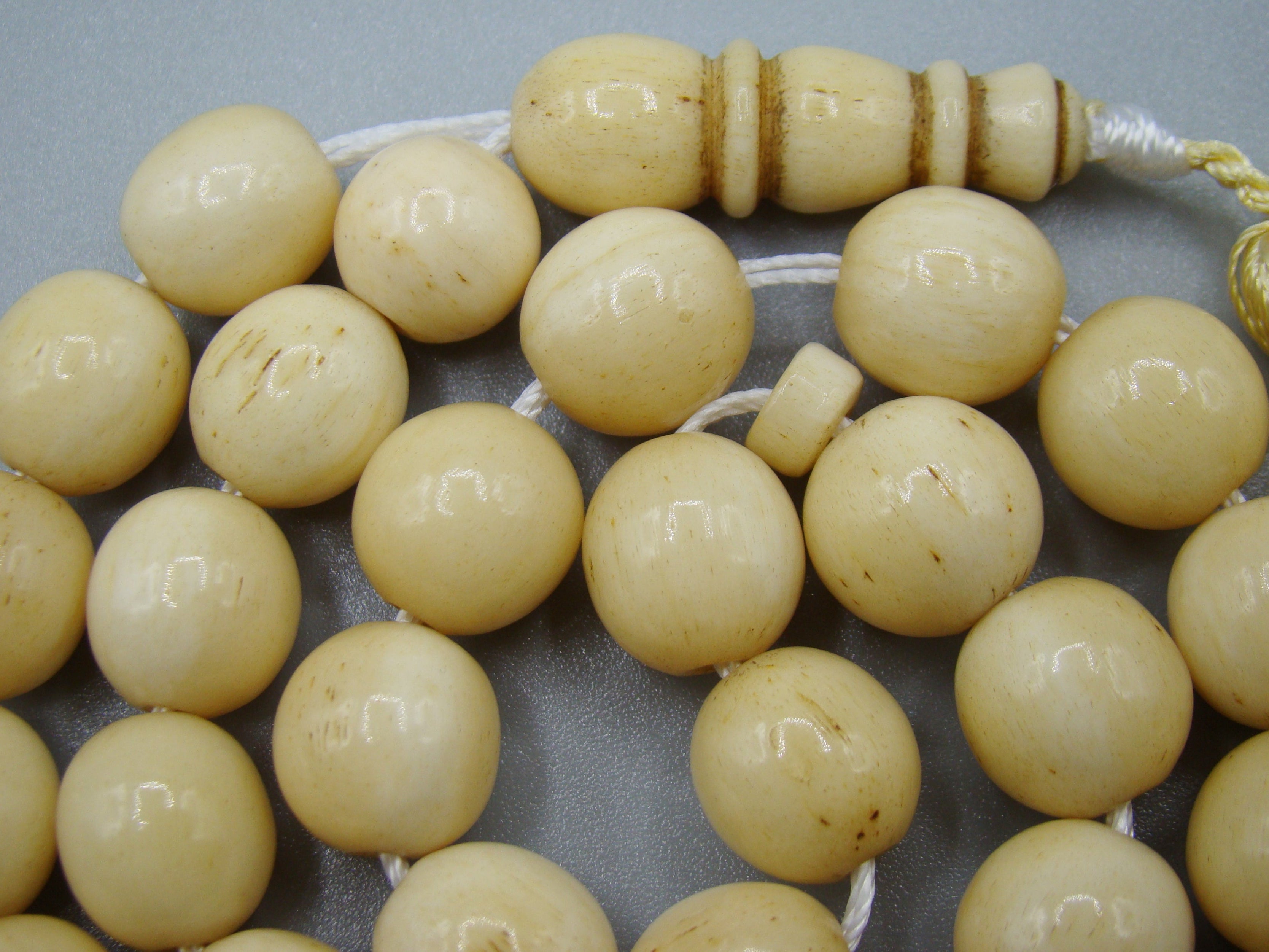 Antique Bone, Natural Bone, Animal bone, Bone necklace, Mediterranean bone, handcarved bone, Asien bone