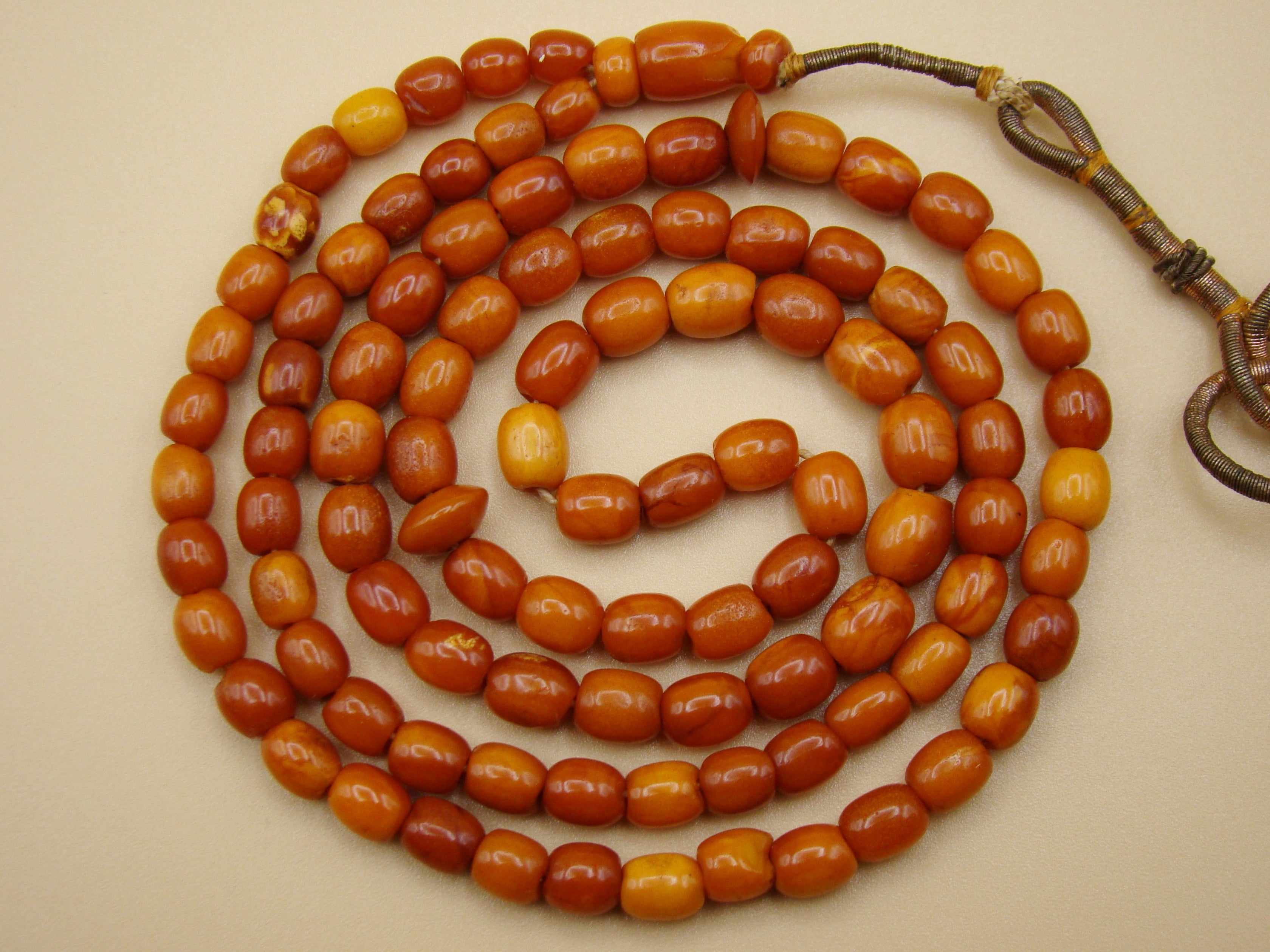 baltic amber, amber, antique, amber beads, egg Yolk, amber chain, Rosary beads, مسبحة, Masbaha, Muslim prayer beads حبيت الدورة ,العنبر الهندى, Rosary, Sterling Silver, Tassel, natural amber