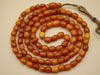 Antique Baltic egg yolk Natural Amber Rosary beads - Kingdom of Antique Arts