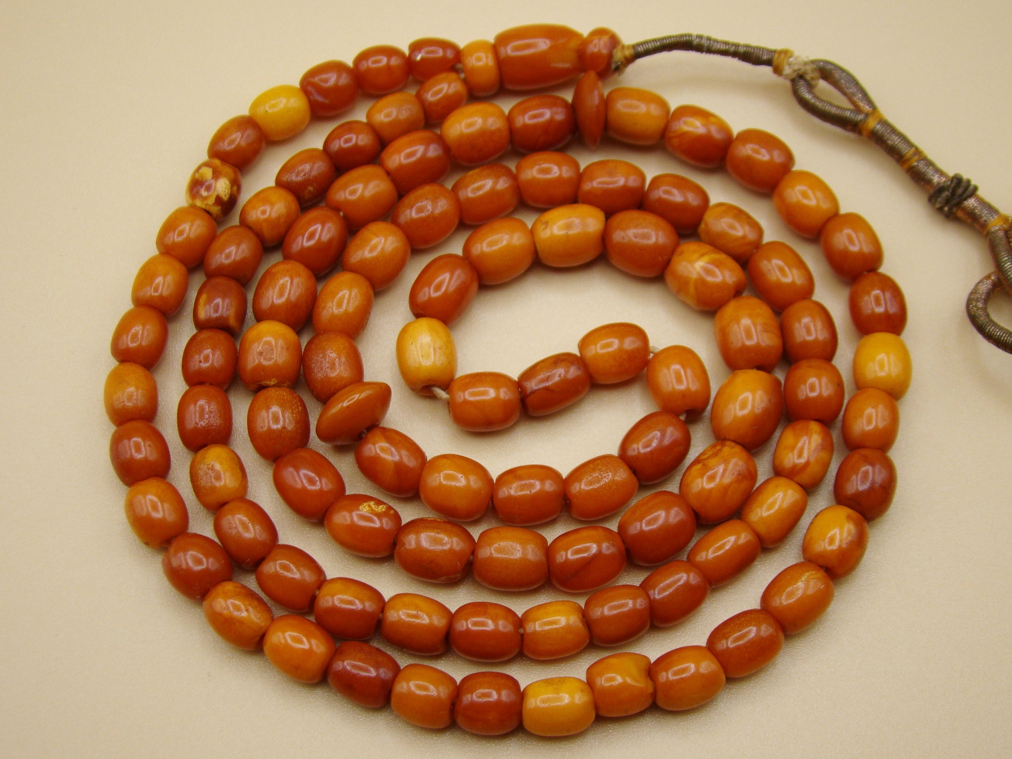 baltic amber, amber, antique, amber beads, egg Yolk, amber chain, Rosary beads, مسبحة, Masbaha, Muslim prayer beads حبيت الدورة ,العنبر الهندى, Rosary, Sterling Silver, Tassel, natural amber